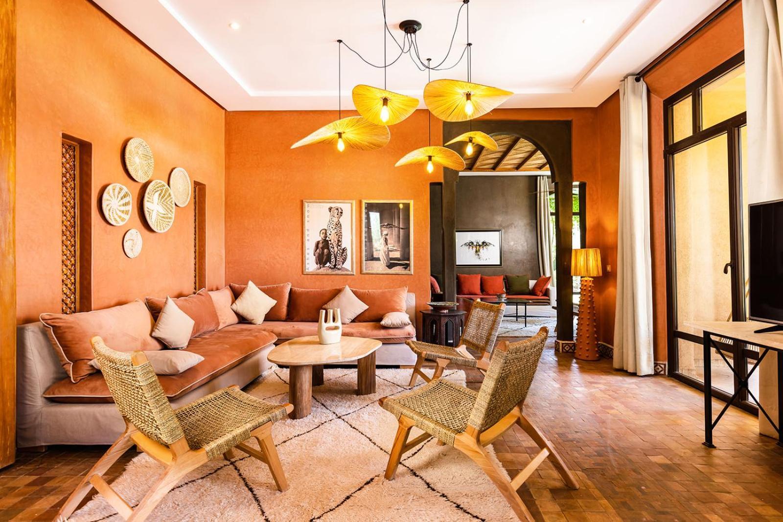 Villa De Luxe Avec Piscine Privee Et Golf マラケシュ エクステリア 写真