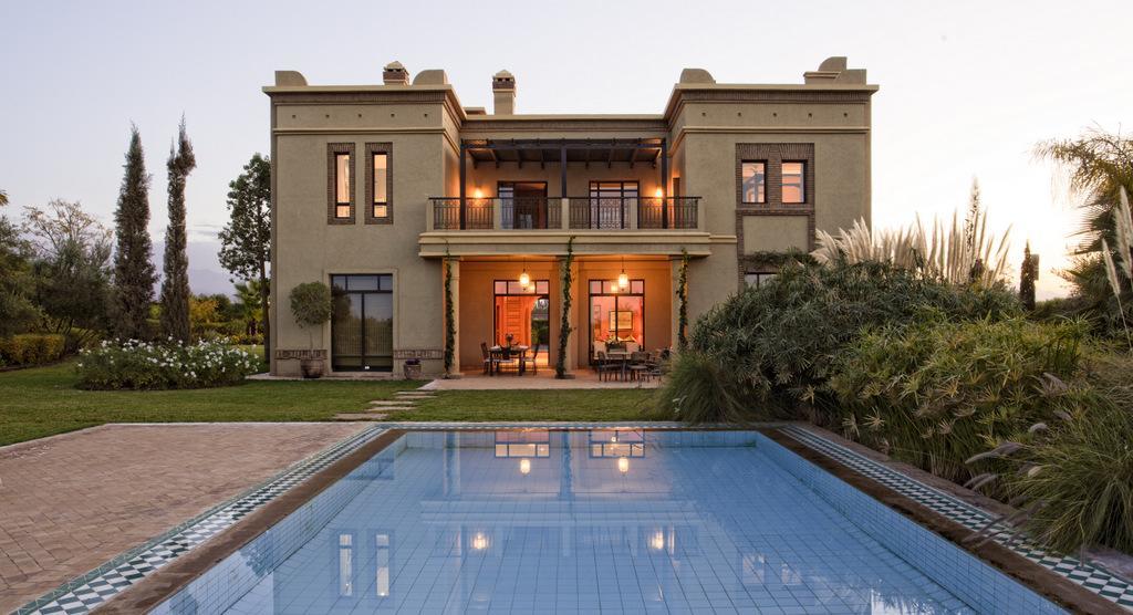 Villa De Luxe Avec Piscine Privee Et Golf マラケシュ エクステリア 写真