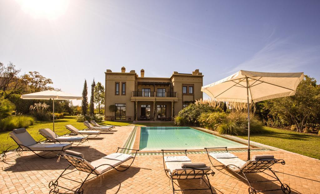Villa De Luxe Avec Piscine Privee Et Golf マラケシュ エクステリア 写真